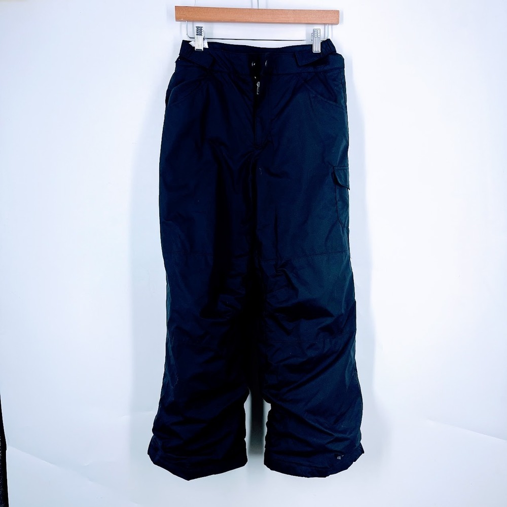 Columbia Sportswear Mens Black Insulated Snow Pants Size L